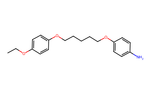 Aniline, p-(5-(p-ethoxyphenoxy)pentyloxy)- 102321-36-8